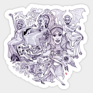 Evil Queens Sticker